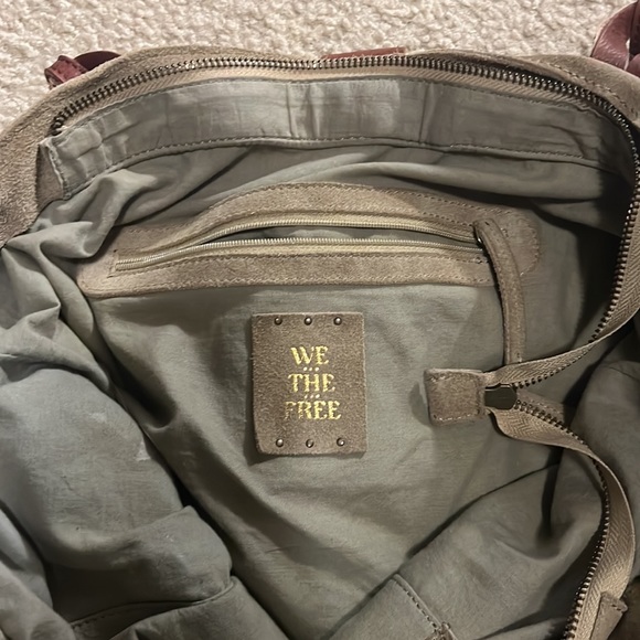 Free people tote / backpack